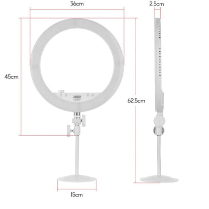 [CLEARANCE] Yongnuo YN208 PRO Ring Lamp Selfie Ring Light with up to 3200K-5500K Bi-Color LED
