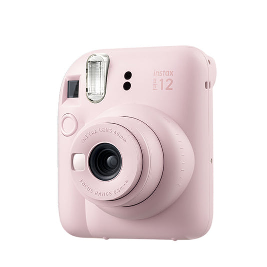 FUJIFILM Instax Mini 12 Instant Camera - OFFICIAL Fujifilm Philippines 1-Year Warranty | Blossom Pink, Clay White, Lilac Purple, Mint Green, Pastel Blue
