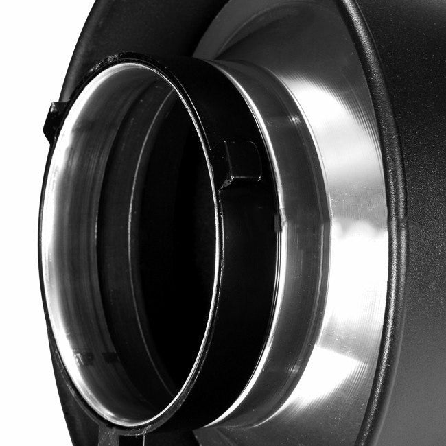 Pxel ST-5BL Metal Conical Snoot with Honeycomb Grid and Gel Filter Kit for Bowens Mount Studio Strobe Monolight Photography Flash