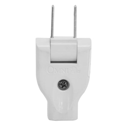 OMNI 10A 220V Electrical Swing Type Male Plug for Electronics and Appliances | WSP-003