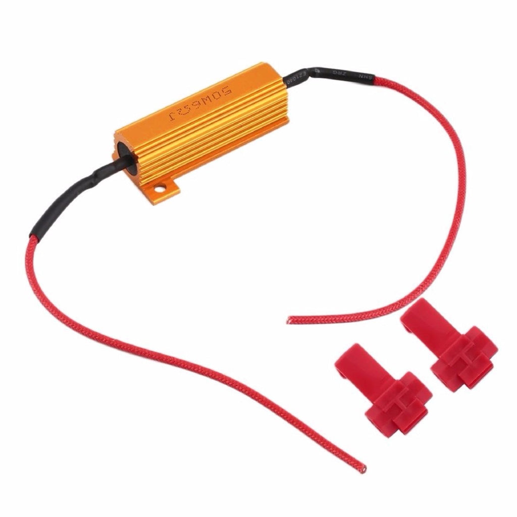 [CLEARANCE] Eagletech LED Load Resistor Warning Decoder 5W-50W With Two Clips for 12V Cars