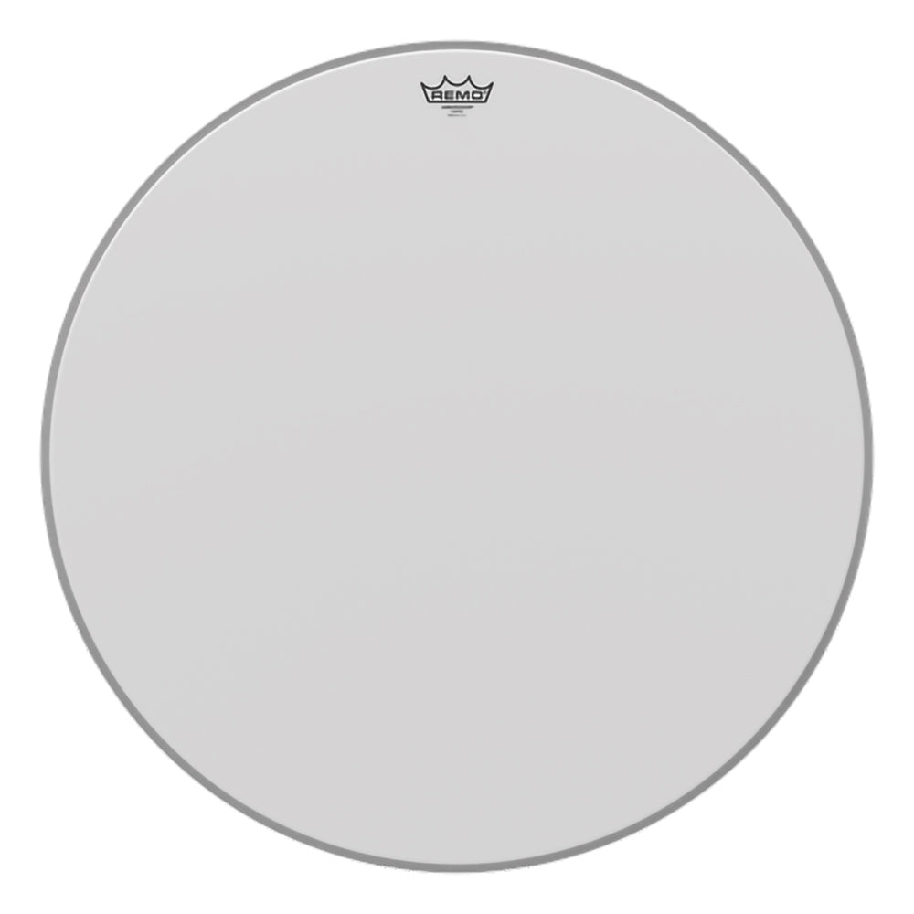 Remo Ambassador Coated Bass Drum Head with Warm Open Tones, Bright Attack and Controlled Sustain for Tom, Bass and Snare Batter Drums (Available in Different Sizes) | BR-11