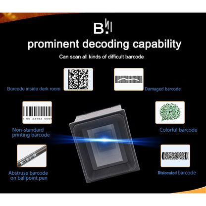 LogicOwl OJ-EP3000 High Speed Mini Embedded 1D and 2D Barcode Scanner Module QR Code USB Type