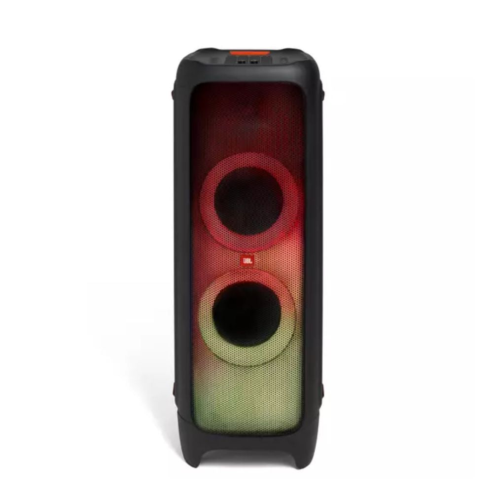 JBL PartyBox 1000 Powered Partybox 1100W Portable Bluetooth Speaker Bass Boost with LED Lighting Effects, DJ Pad, Mic / Guitar Input, USB Playback, Air Gesture Wristband