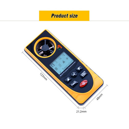 [CLEARANCE] Benetech GM8910 Multifunctiol Digital Anemometer Eight functions, with backlight