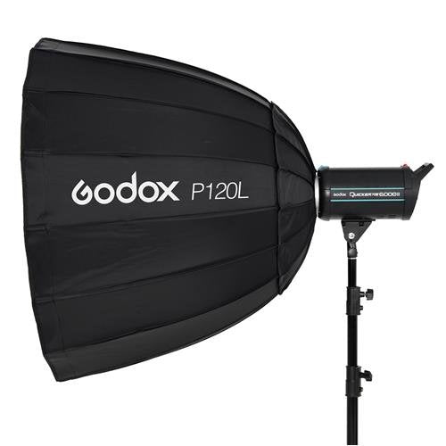 Godox P120L 120CM Reflector Parabolic SoftBox Cloak Box for Bowens Mount Studio