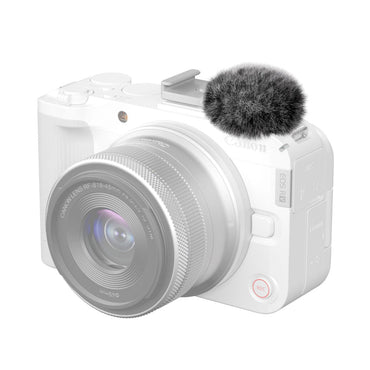 SmallRig Furry Windscreen Kit for Canon EOS R50 V with 2Pcs Wind Muff and Cold Shoe Adapter Camera Accessories | 5434