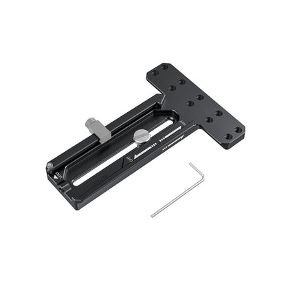 SmallRig Counterweight Mounting Plate with 1/4"-20 Threads, Durable Aluminum Construction, Side Scales and Rubber Paddings for DJI Ronin-SC Handheld Gimbal BSS2420B