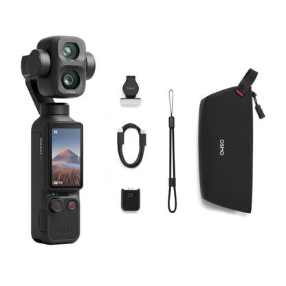 DJI Osmo Pocket 4P 4K Gimbal Camera 1” CMOS Rotating OLED Touchscreen Vlog Cam