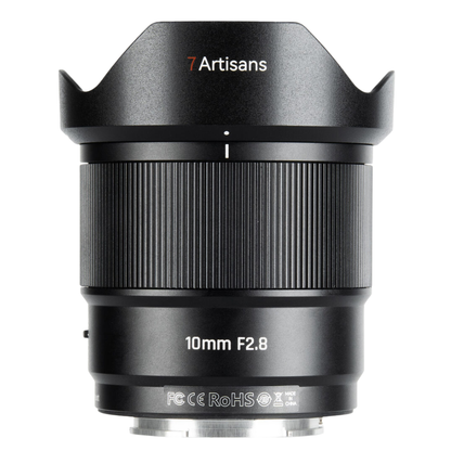 7Artisans 10mm F2.8 APS-C Autofocus Ultra Wide Angle Lens for Fujifilm X / Sony E Mirrorless Camera