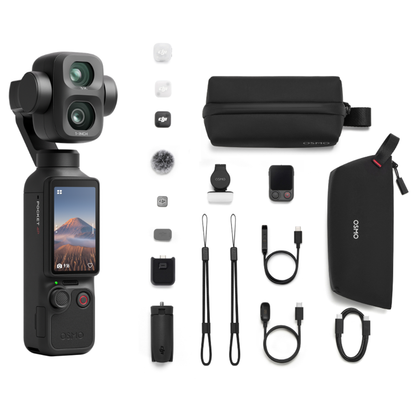 DJI Osmo Pocket 4P 4K Gimbal Camera 1” CMOS Rotating OLED Touchscreen Vlog Cam