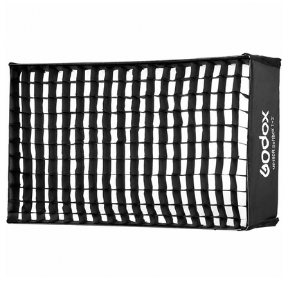 Godox 1x4' / 2x2' Rectangular Softbox with Honeycomb Grid for LiteWafer UP150R LED Light Panel
