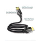 Vention 4K HDR Nylon Braided HDMI Cable with 18 Gbps High Speed Ethernet and Dolby True Audio Support (5m, 10m, 15m) | VAA-B05