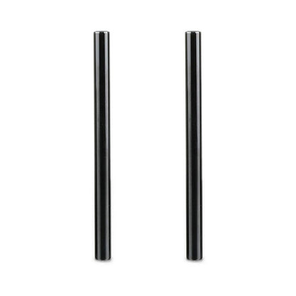 SmallRig 2pcs 8" Black Aluminum Alloy Rod (PAIR) with 1.5cm Diameter (M12-20cm) for Videography and Studio Equipment 1051