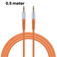 [CLEARANCE] ORICO Soft Silicone 3.5MM AXZ Series Audio Cable Male-to-Male with Gilded Connector and Tinned Copper for Smartphone Speakers and Other Audio Accessories - Blue