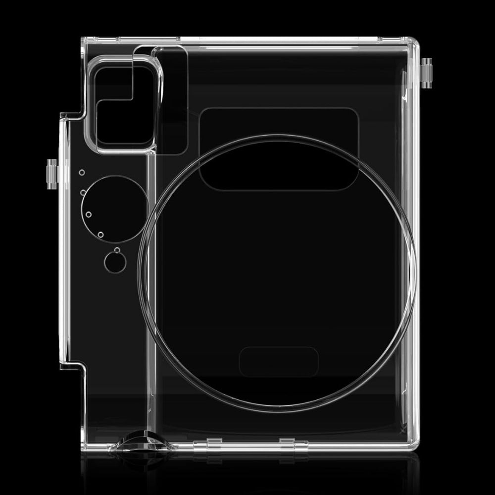 Pikxi Protective Clear Case for FUJIFILM Instax Mini 99 Instant Film Camera with Body Strap