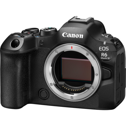 Canon EOS R6 Mark III Mirrorless Camera Body / with RF24-105mm f/4-7.1 IS STM / with RF24-105mm f/4L IS USM Lens Kit