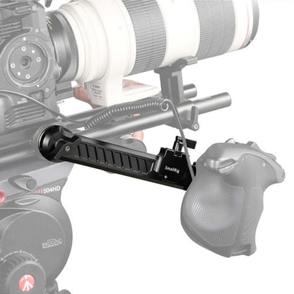 SmallRig Adjustable Extension Arm Dogbone with Dual ARRI-Standard Rosettes with Max 10.2" Length, Aluminum Separate Handgrip with Dual Male M6 Thumbscrews for Camera Baseplate 1870