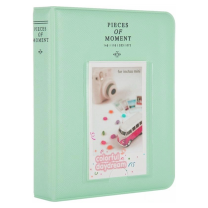Pikxi AM64 3 Cute Photo Album with 64 Pockets Photos for Fujifilm Instax Mini Instant Camera (Available in Different Colors)
