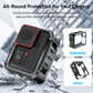 Ulanzi IN-02 Insta360 Ace / Pro Metal Camera Cage with Multi Accessory Compatibility and Side Flip Design for Action Cameras