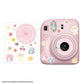 Pikxi Cartoon Body Patch Sticker Set for Instax mini 12 Film Camera - Available in Milk Cow, Blossom Pink, Pastel Blue, Mint Green, and Lilac Purple