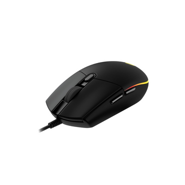 Logitech G102 Wired LIGHTSYNC RGB Optical Gaming Mouse with 8000 DPI, 16.8m LED Colors, and Built-in Storage Capability for PC and Mac (Black, White)