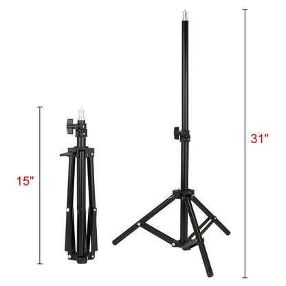Pxel LS80B 80cm 2.6ft Flash Light Lamp Stand Tripod for Softbox Photo Studio Video Umbrellas Reflector Lighting
