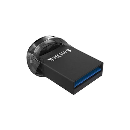 SanDisk Ultra Fit 16GB 32GB 64GB 128GB 256GB USB A 3.2 Gen 1 Compact Flash Drive with 400MB/s Transfer Rate, Plug & Play Compatbile and RescuePRO Deluxe Support
