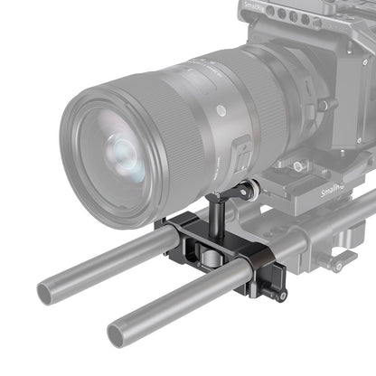 SmallRig Universal Lens Support with 15mm LWS Diameter, Y-Shaped 1.2" Vertical Height Adjustment and Quick Release Thumbscrews for Camera Lenses 2727