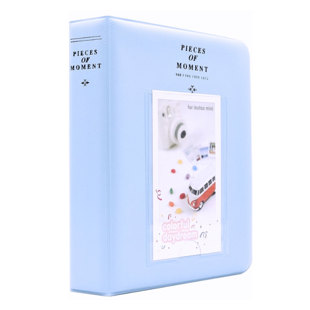 Pikxi AM64 3 Cute Photo Album with 64 Pockets Photos for Fujifilm Instax Mini Instant Camera (Available in Different Colors)