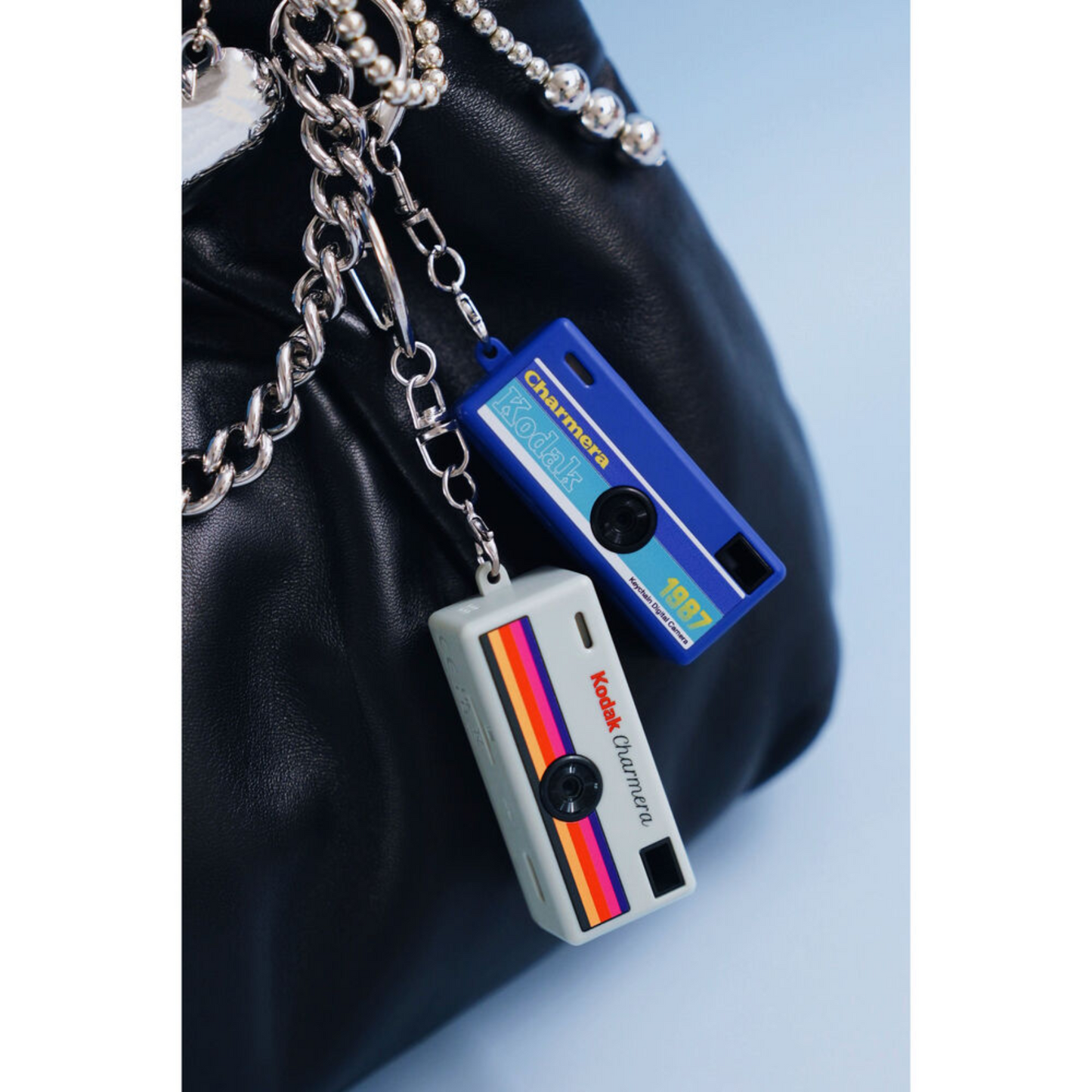 Kodak Charmera Keychain Vintage Style Digital Camera Blind Box – Retro Charm Mini Collectible 1080p Video 30fps, Built-in Flash, Creative Filters & Frames, USB-C Rechargeable, Compact & Portable Design for Photography
