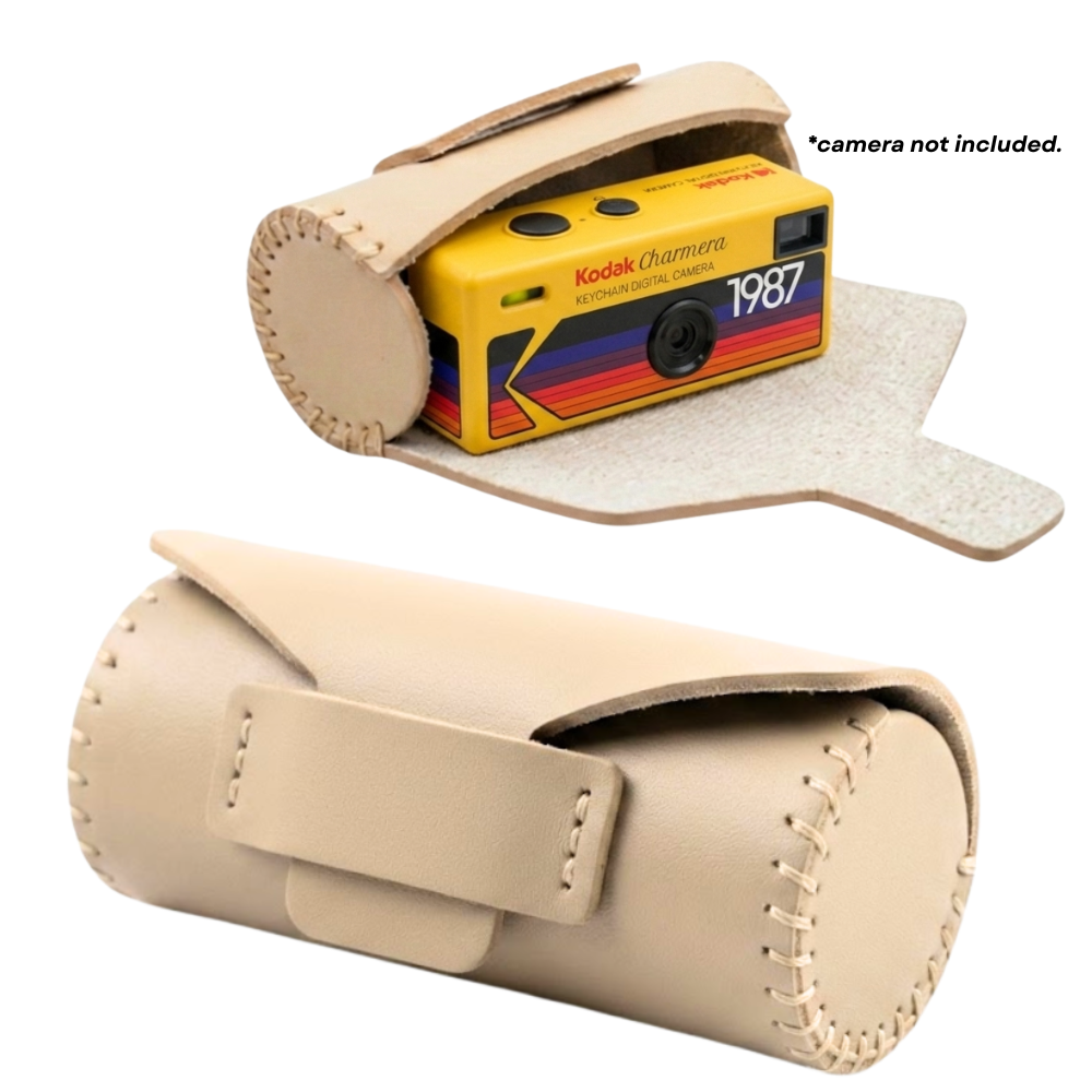 PIKXI Kodak Charmera Camera Leather Pouch Case