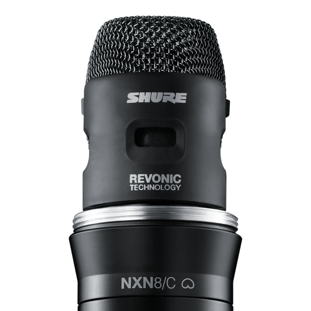 Shure NEXADYNE 8/C Handheld Vocal Microphone Cardioid Revonic Dynamic Mic with Dual-Engine Transducer, XLR for Music Instruments & Live Stage Performers | NXN8/C