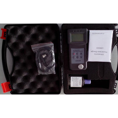 Eagletech UM6500 Portable Digital UltraSonic Thickness Gauge Meter Metal Steel Alloy