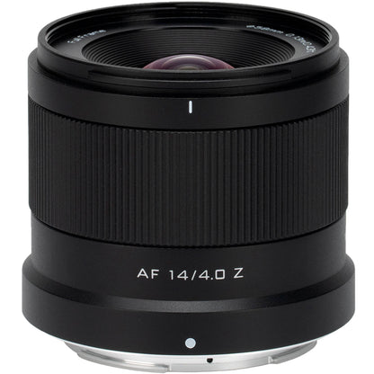 Viltrox AF 14mm F4.0 Z Air Series Nikon Z-Mount Ultra Wide Full-Frame Prime Lens with STM Autofocus Motor, Internal Focusing &  Electronic Aperture for Z5, Z5II, Z50, Z50 II, Z6, Z6II, Z7, Z7II, ZFC, Z30, Z9, Z8, ZF, Z6III Mirrorless Cameras