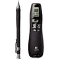 Logitech R800 Professional Presenter Wireless Presentation Clicker Remote with Green Laser Pointer and LCD Display