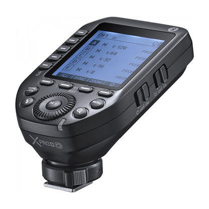 Godox XPRO-O XPROII-O TTL 2.4Ghz Wireless Flash Trigger Transmitter with Autoflash and Max 328ft Range, Sekonic L-858 & TCM Function, Mobile App Control and Multi ID Access Settings for DSLR and Mirrorless Camera