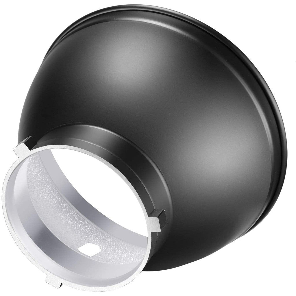 Pxel 8 Inch Standard Reflector Lamp Cover Dish Diffuser for Bowens Mount Studio Strobe Flash Lighting