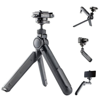 PGYTECH MantisPod Pro Vlogging Camera Tripod with SpLock Arca-Type Quick Release Plate, Mini Smartphone Holder, and Cold Shoe Mount | P-CG-020