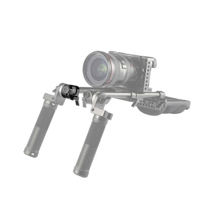 SmallRig 15mm Rod Clamp with Thumbscrew and ARRI Rosette Mount Compatible for Camcorder Handgrip and Support System 1686B
