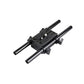 SmallRig Tripod Mounting Kit Set with Dual 15mm Rod Clamp and Tripod Mounting Baseplates with 1/4"-20 and 3/8"-16 Mounting Threads and Non-Slip Top Surface