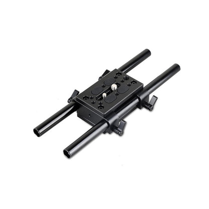 [CLEARANCE] SmallRig Tripod Mounting Kit Set with Dual 15mm Rod Clamp and Tripod Mounting Baseplates with 1/4"-20 and 3/8"-16 Mounting Threads and Non-Slip Top Surface 1798