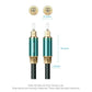Vention 1m / 1.5m / 2m / 3m / 5m / 10m Toslink Optical Fiber Male to Male Hi-Fi Audio Cable, Supports S/PDIF Port for TV, Gaming Console, DVD Player, Speaker, Soundbar, and Amplifier