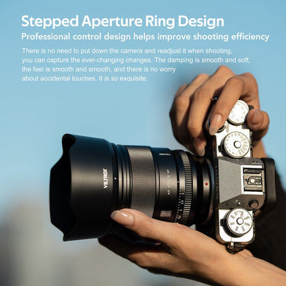 Viltrox AF 27mm f/1.2 STM Auto focus Prime Lens with APS-C Format for Sony E-Mount Mirrorless Cameras