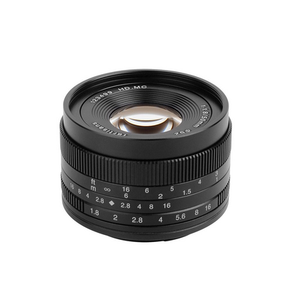 7Artisans 50mm F/1.8 APS-C Format Canon EOS-M EF-M Mount Compact Portrait Prime Lens MF Manual Focus for Mirrorless Cameras