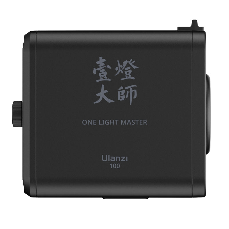 Ulanzi ML100RGB 100W Full-Color RGB COB Video Light 2700-6500K CCT with 20 Lighting Effects, Mini Bowens Mount, LCD Display, Adjustment Knob, 4000mAh Built-in Battery, DC and USB C Charging Ports for Photography, Studio Lighting and Equipment