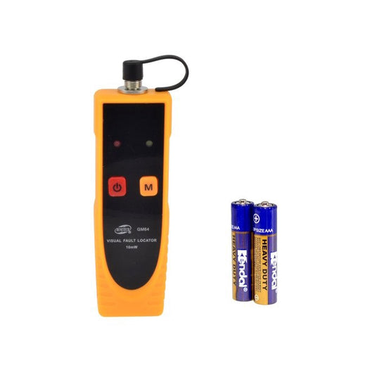 [CLEARANCE] Benetech GM64 GM64 1mW/10mW Portable Fiber Optical Power Meter Laser Source Visual Fault Locator Red Light Tester Pen FC/SC/ST Connector