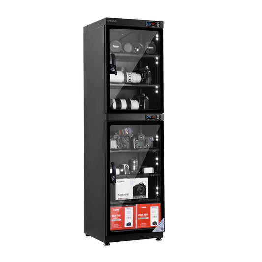 Andbon AD-180S Horizontal Dry Cabinet Box 180L Liters Digital Display with Automatic Humidity Controller