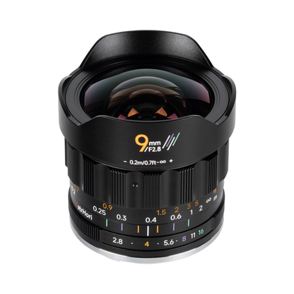 AstrHori 9mm F2.8 Ultra Wide-Angle APS-C Manual Focus Lens for E / X / M43 / RF / Z Mount