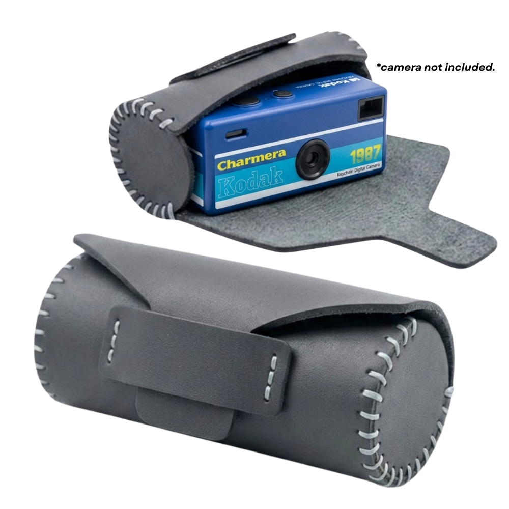 PIKXI Kodak Charmera Camera Leather Pouch Case